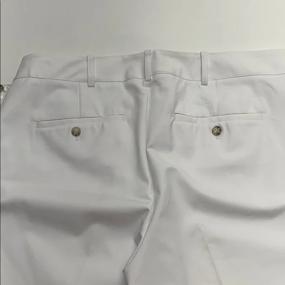 Eloquii Classic White Straight Leg Trousers - Picture 3 of 3